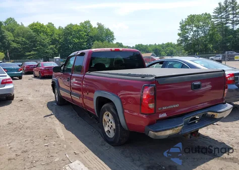 2006 Chevrolet Silverado 1500 Lt1 из США, поврежденный, VIN 2GCEC19T861121260